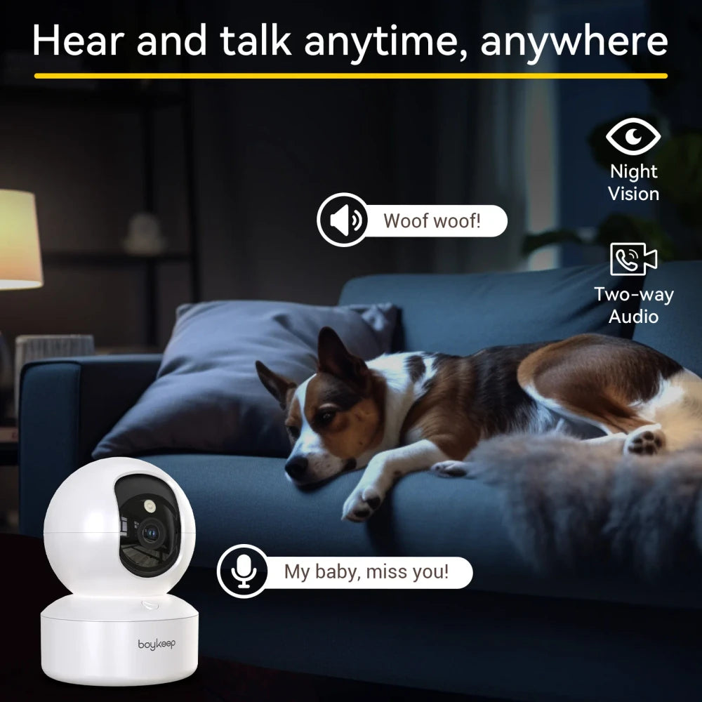 Intelligente 360° Haustierkamera